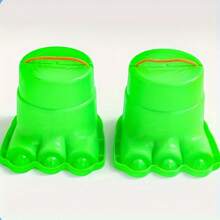 Bunter rutschfester Balance Wippe Set, für Teenager zum Gleichgewichtstraining - Outdoor Spaß, Koordination und Krafttraining - ideal für Weihnachten, Halloween und Erntedankfest - langanhaltend Kunststoff, ohne Strom