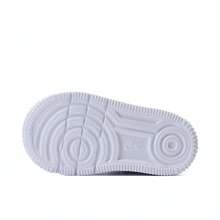 Nike 幼儿男童 FORCE 1 LOW EASYON (TD) 运动鞋，低帮厚底运动鞋 FN0236-111 - 白色 - 查看 3