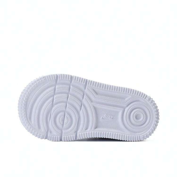 Nike 幼儿男童 FORCE 1 LOW EASYON (TD) 运动鞋，低帮厚底运动鞋 FN0236-111 - 白色 - 查看 3