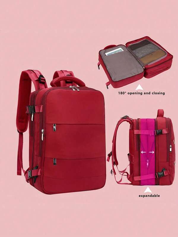 Travel Backpack, Airline Approved 15.6-Inch Water-Proof Laptop Backpack, Outdoor Sports Camping Backpack With Shoe Box Travel Bag Luggage Bag Backpack S School Backpack Black Backpack Hiking Large Capacity Valentine Day Stickers Summer Back To School Beach Bag Valentine Gifts Laptop Case The Sporty Life Bag Pack Hiking Bag Weekend Bag Backpacks Travel Must Haves Large Bag Spring School Supplies Springbreak Step Into Spring