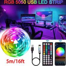 20米LED灯带，带音乐同步变色的LED灯，带智能App和遥控器的RGB LED灯带，卧室照明用LED灯，灵活的家居装饰（2卷10米），电视背光灯带，卧室装饰灯带，节日，壁灯灯带，室内装饰，家居装饰，客厅装饰灯带，LED灯，LED灯带，LED灯，壁灯，墙壁装饰，小夜灯 - RGB - 查看 5