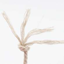 白色手工编织绳，DIY花园装饰，办公室相框，节日装饰，手工礼品工艺品，礼品包装，圣诞节，婚礼装饰，家居装饰编织绳 - 白色 - 查看 9