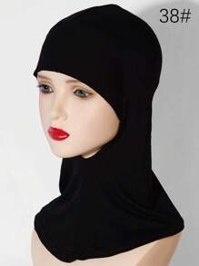 1 Stück Muslimische Hijab Kappe für Frauen, islamischer Schal, weicher elastischer Schal Bandana