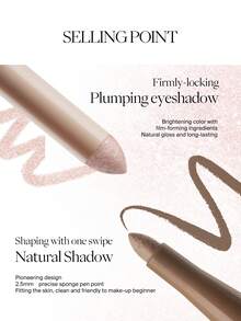 JOOCYEE 双头眼影笔 丰盈显色 - 01 CRUSHED CHAMPAGNE - 查看 5