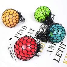 1/2/5/10/24 Stücke Quetsch-Stressball, druckentlastendes Spielzeug, verbessert die Konzentration, geeignet für Erwachsene und Kinder - Quetsch-Spielzeug Geschenk, weiches Quetsch-Stresslinderungsspielzeug, zufällige Stile und Farben - Verschiedenfarbig - Übersicht 9