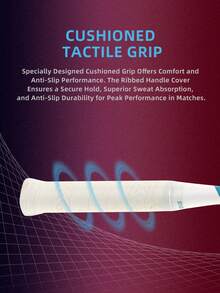 SALYWEE US Local | Upgraded Olivia Pro 2025 Squash Racquet | High-Tech Full Carbon Fiber Elite Performance, 14x18 String Pattern 26lbs | Perfect For Indoor/Outdoor Professional Training & Competitive Play | Free Premium Racquet Bag - Multicolor - View 8