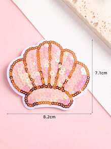 Desene animate drăguț broderie pânză patch de accesorii de îmbrăcăminte biologice marine DIY computer broderie fier adeziv topit poate fi lipit pe haine, potrivit pentru accesorii decorative de îmbrăcăminte pentru pungi.