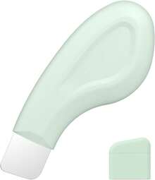 Blackhead Remover Tool, Silicone Face Scraper For Deep Cleansing, Skin Scrubber Face Spatula, Nose Blackhead Remover, Skin Care Tool For Men And Women (Green) - Green - View 9