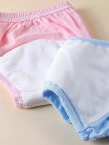 3/4 pezzi Pannolini di addestramento per neonati, pantaloncini di addestramento estivi lavabili e leggeri per bambini e bambine, pannolini di stoffa riutilizzabili, biancheria intima per pannolini morbida e traspirante, adatta per l'addestramento alla toilette, attività all'aperto, articoli essenziali per neonati