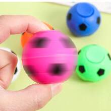 15 pièces/30 pièces Mini toupies Fidget Ballon de football, cadeaux de fête de qualité pour les sports de football, jouets sensoriels pour les doigts, prix de carnaval, trésors de classe, cadeaux d'anniversaire en vrac pour les étudiants (couleur aléatoire)