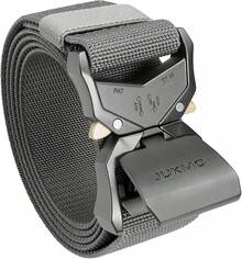 JUKMO Tactical Belt, Hiking Rigger 1.5 Nylon Web Work Belt With Heavy Duty Quick Release - 灰色 - 查看 1
