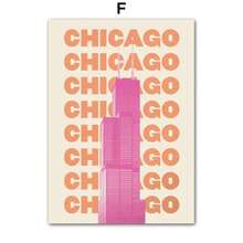 1 幅巴黎纽约伦敦罗马日本旅游城市墙壁艺术帆布画海报和印刷品图片可用于客厅装饰可选画框