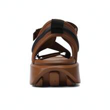 男款 Nike Vista 凉鞋，DJ6605-201，厚底运动凉鞋 - 棕色 - 查看 4