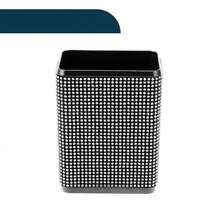 Cubo de basura del coche con rinostrazo plástico, papelera duradera para asiento trasero - Blanco - Ver 7