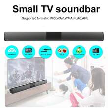 FOPEAS [Upgraded Speaker Strip] RGB Audio Speaker For TV Computer Home Theater - Living Room Audio System - Black - View 2