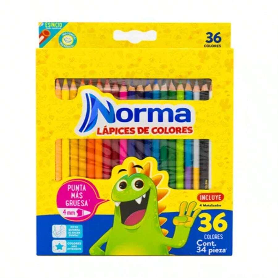 Standard Colors 36 Pcs Back To School - Multicolor - View 1