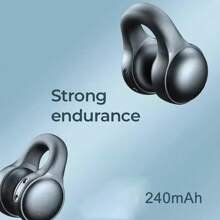 Wireless Earphones, Touch Control Earphones, Ear Clip Style Earphones That Don't Hurt The Ears, Compatible With Apple Earphones Earclip Earphones