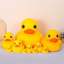Cute Yellow Rubber Duck Bath Toy, Durable PVC, Great For Bathing And Pool Play, Fun Water Toy For Teens, Pool Toy