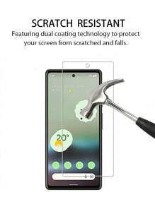 Set de 3 protectores de pantalla de alta definición aptos para las pantallas de Pixel 5/Pixel 6/Pixel 7/Pixel 8/Pixel 9 y otros modelos. Serie de películas protectoras anti-rotura y anti-arañazos, fácil de instalar, de alta definición y transparentes, sin burbujas, resistente a arañazos y caídas. Adecuado como regalo para cumpleaños, Pascua, Día del Presidente, Navidad, familia, amigos, niños, niñas y regalos escolares para compañeros de clase.