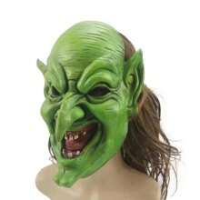 Lot de masques en mousse PU durables pour Halloween, masque de sorcière drôle, design réaliste, par TT Design, hors de l'atmosphère