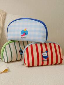 1pc Red, Green, Blue Travel Storage Bag, Portable Underwear Storage Bag, Large Capacity Bra Underwear Packaging Bag, Sock Sorting Bag - Multicolor - View 11