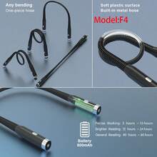 1pc LED Neck Hanging Reading Light, USB Rechargeable, 3 Color Options, 6-Level Brightness Adjustment, Portable Fill Light, Flexible Gooseneck, Eye-Caring, Suitable For Bedroom, Outdoor Camping And More