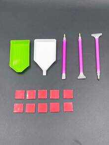 15 件/套钻石画工具配件、快速钻石画笔套件、成人钻石画工具或 5D DIY 钻石画配件