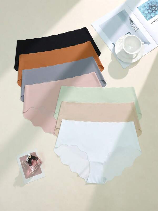 7pcs Plus Size Women Breathable Comfortable Panties