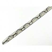 PELGIO パイソン革のベルト 自然色 穴なし Natural - 写真の通り - チェックする 3