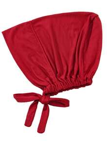 2 قطعة شريط رأس نسائي بلون واحد - مطاطي ومريح للارتداء اليومي ، مصنوع من قماش عالي المطاطية مع شريط مطاطي قابل للتعديل