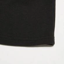 Puma 女式高腰短袖短款T恤 62717501，夏季 - 黑色 - 查看 5