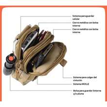 Multipurpose Small Backpack - Black - View 5