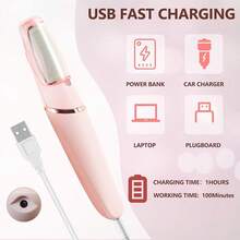 Electric Callus Removers For Feet, Haootadiy Electric Foot Callus Remover Pedicure Kits Rechargeable With12 In 1, Removes Dry Skin For Smoother Feet, Foot Care For Dead Skin Ideal Gift (White) - 粉色 - 查看 5