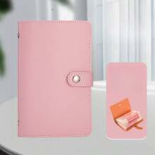 1 pezzo Raccoglitore di pianificazione borsa budget, raccoglitore per risparmio di denaro, raccoglitore di pianificazione multifunzione con borsa, portatile, stile bohémien, quaderno risparmi, molletta per soldi, libretto di risparmio, può contenere banconote, album di raccolta di banconote, quaderno contabilità, durevole e robusto, facile da riporre e accedere, alta capacità, piccolo regalo elegante, adatto per regalare ad amici, famiglia, forniture per il ritorno a scuola, articoli essenziali da viaggio