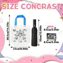 32 Piece Decorative Art Style Colored Non-Woven Tote Bag, DIY Handmade Artwork Perfect For Painting, Crafts, Party Gifts, Holiday And Birthday Gift Bags, School Prizes Back To School/School Supplies, School Gifts - Multicolor - View 7