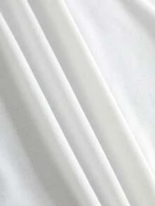 定制个性化礼品，定制女士T恤，添加您的文字和照片，您可以选择喜欢的文字颜色和字体，设计您专属的个性化印花T恤作为送给女朋友的礼物，情侣约会T恤等等。舒适休闲，女士上衣，定制印花上衣，定制女士短袖T恤 - 白色 - 查看 5