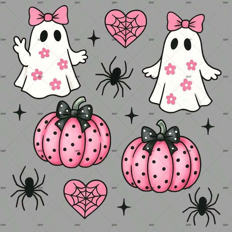 1pc/2pcs/3pcs Pumpkin Breast Cancer Brea Patches Pattern Iron On Transfer Stickers For T-Shirts Sweatshirts Jeans Bag Clothing Accessories Masks Jeans And Backpacks Hats Pillows - Washable And Long-Lasting - Multicolor - View 1