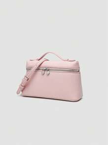 Bolsa de almuerzo de moda LP19, nueva bolsa de mano de modelo primavera/verano 2025 para mujer, bolso de hombro estilo tote y bandolera pequeño
