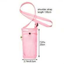 1pc Water Bottle & Mobile Phone Net Bag - Suitable For Beach, Outdoor, Sports, Hiking, Climbing, Camping And American Football Audience