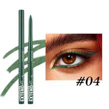 1pc Matte Shimmer Eyeliner Pencil, Twist-Up Waterproof Long-Lasting Smooth Eye Liner Pen