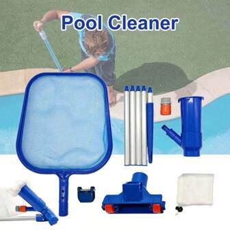 NetHong Pond Pool Cleaning Kit Swimming Pool Pond Cleaning WITH LARGE NET Vacuum Cleaner