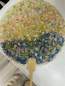 [泡泡珠] 20000 颗圆形彩色混合尺寸泡泡珠 0.6-3 毫米迷你泡泡珠适用于 DIY 树脂模具硅胶首饰制作 - 用于工艺品和 DIY 指甲装饰