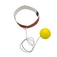 Head Mounted Boxing Agility Training Ball, Martial Arts Punching Reaction Reflex Ball, Adult Home Fitness Equipment, Adjustable Anti-Drop Speed Ball, Gym - Multicolor - View 9