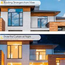 Multi-Size One Way Privacy Window Film, Daytime Privacy Sun Blocking Anti UV Reflective Window Film Heat Control Self Adhesive Window Tint Film For Home And Office, Silver - Multicolor - View 3