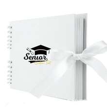 1pc Customizable Photo Album With DIY Text, Creative Photo Collection Scrapbook With Spiral Binding, Suitable For Men And Women, Graduation Season/Birthday/Holiday Gift