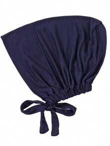 2 قطعة شريط رأس نسائي بلون واحد - مطاطي ومريح للارتداء اليومي ، مصنوع من قماش عالي المطاطية مع شريط مطاطي قابل للتعديل