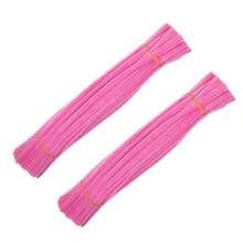 200 Stücke Pink Bastelpfeifenreiniger, Pfeifenreiniger Basteln Hellpuder Rosa Pink Jade Dunkel Puder Pfeifenreiniger für Basteln biegsames Chenillegestänge Pfeifenreiniger, Chenillegestänge, Pfeifenreiniger Basteln, Chenillegestänge Pfeifenreiniger, Flauschige Stäbe Bastelbedarf, farbige Pfeifenreiniger, für DIY Kunst- und Bastelarbeiten sowie Dekorationen