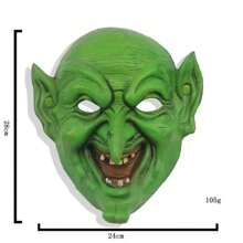 Lot de masques en mousse PU durables pour Halloween, masque de sorcière drôle, design réaliste, par TT Design, hors de l'atmosphère