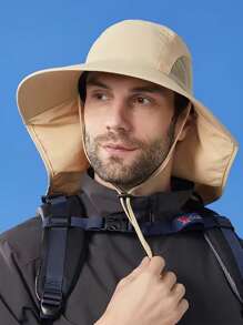 1 Stück Unisex Anglerhut, Outdoor Sonnenhut, Fischerhut, geeignet für den täglichen Gebrauch, Angeln, Wandern, Urlaub