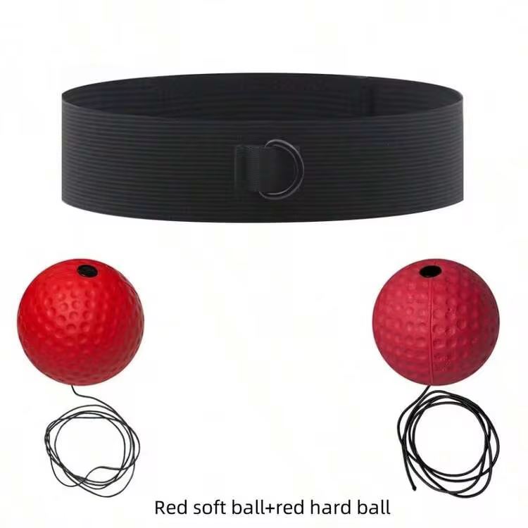 Boxing Reflex Ball Set - Speed Reaction Ball With Adjustable Headband - Improve Hand-Eye Coordination, Speed And Reaction Time Sports Speed Training Ball - Multicolor - View 13